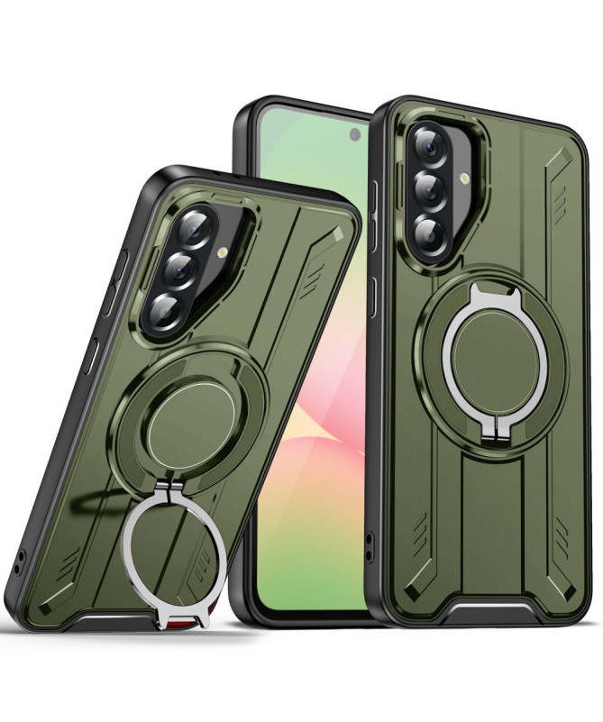 Coque Samsung Galaxy A56 5G Case avec anneau rotatif compatible MagSaf