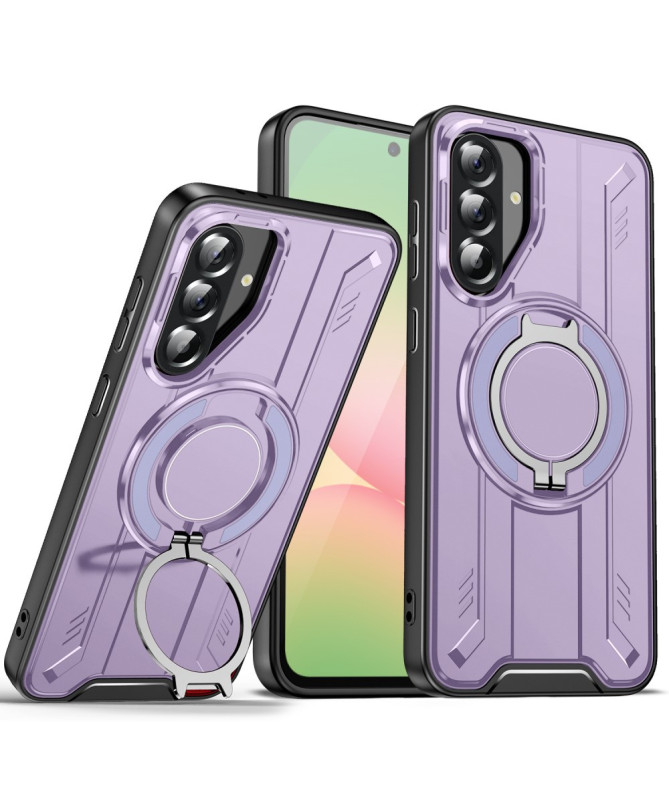 Coque Samsung Galaxy A56 5G Case avec anneau rotatif compatible MagSaf