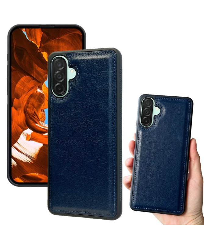 Coque Samsung Galaxy A56 5G Effet Cuir Anti-Traces et Anti-Choc