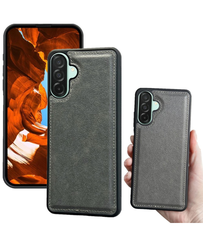 Coque Samsung Galaxy A56 5G Effet Cuir Anti-Traces et Anti-Choc