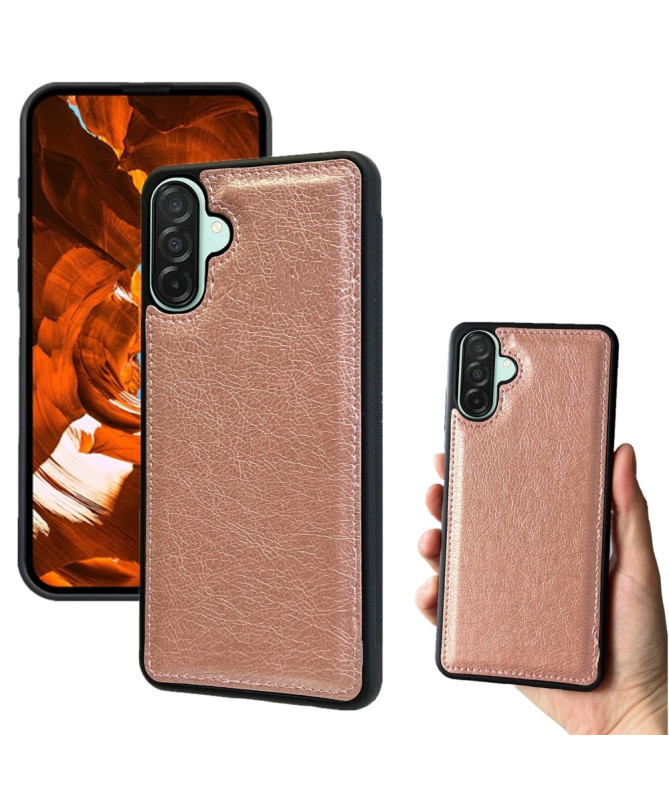 Coque Samsung Galaxy A56 5G Effet Cuir Anti-Traces et Anti-Choc