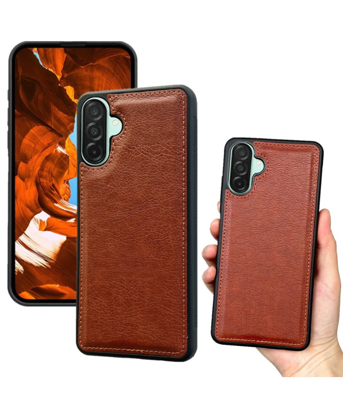 Coque Samsung Galaxy A56 5G Effet Cuir Anti-Traces et Anti-Choc