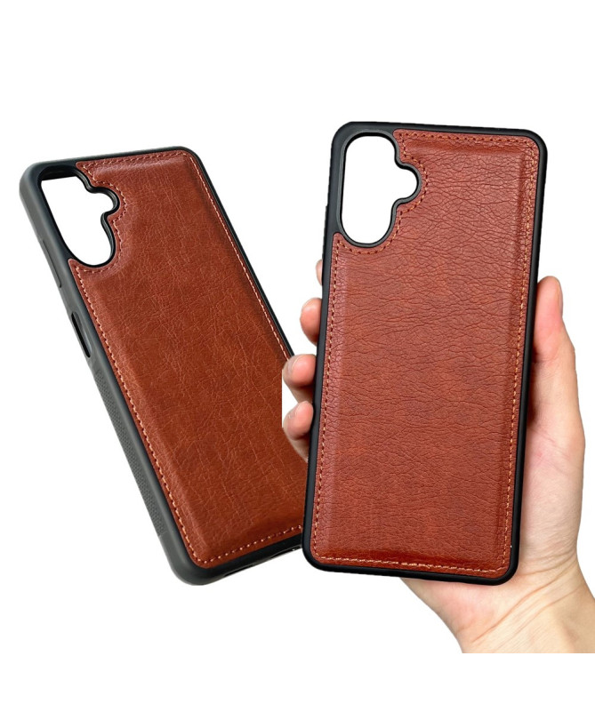 Coque Samsung Galaxy A56 5G Effet Cuir Anti-Traces et Anti-Choc