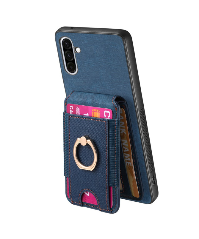 Coque Samsung Galaxy A56 5G avec Porte-cartes et Anneau Multifonction 