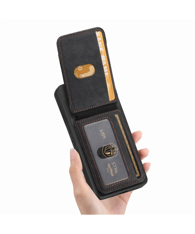 Coque Samsung Galaxy A56 5G avec Porte-cartes et Anneau Multifonction 