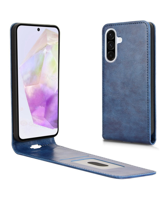 Housse Verticale Samsung Galaxy A56 5G avec Porte-Carte | MONZA