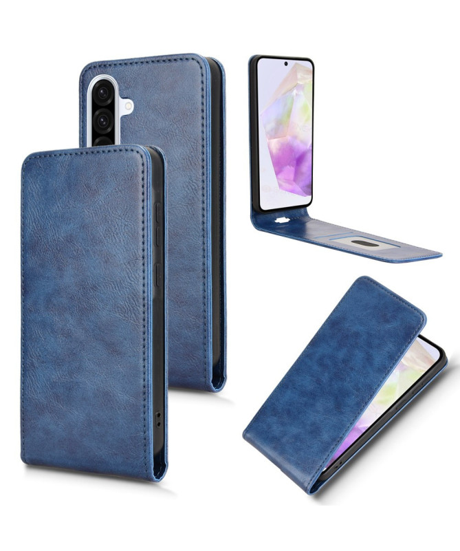 Housse Verticale Samsung Galaxy A56 5G avec Porte-Carte | MONZA