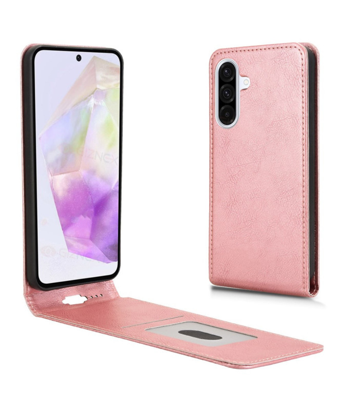 Housse Verticale Samsung Galaxy A56 5G avec Porte-Carte | MONZA