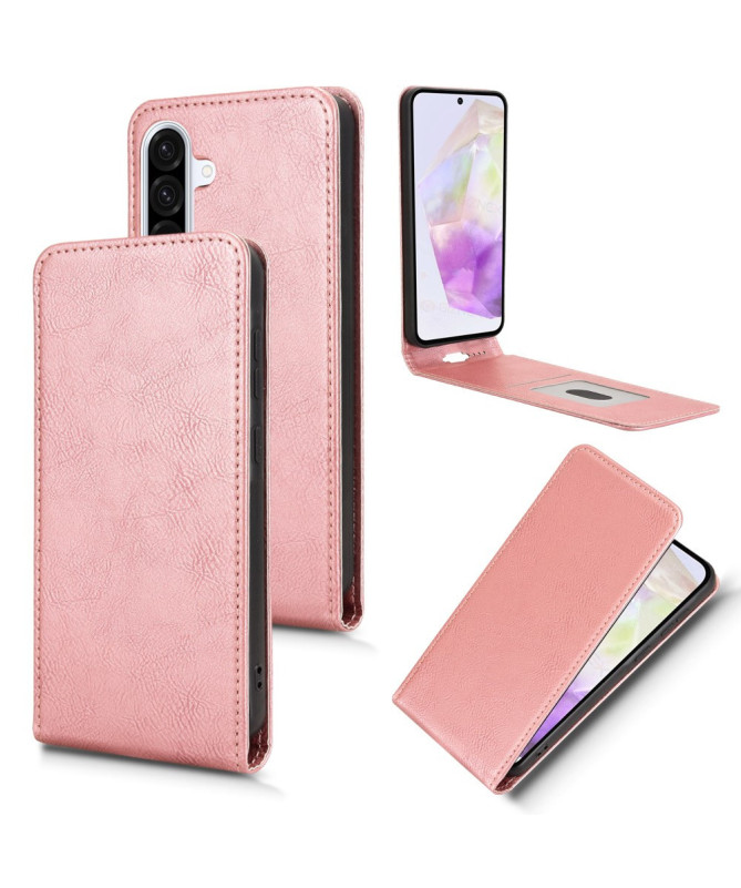 Housse Verticale Samsung Galaxy A56 5G avec Porte-Carte | MONZA