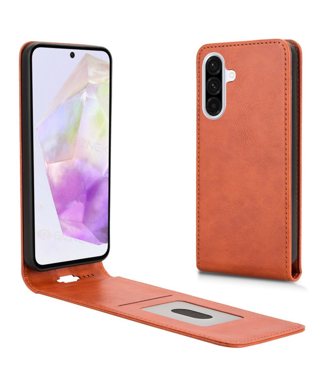 Housse Verticale Samsung Galaxy A56 5G avec Porte-Carte | MONZA