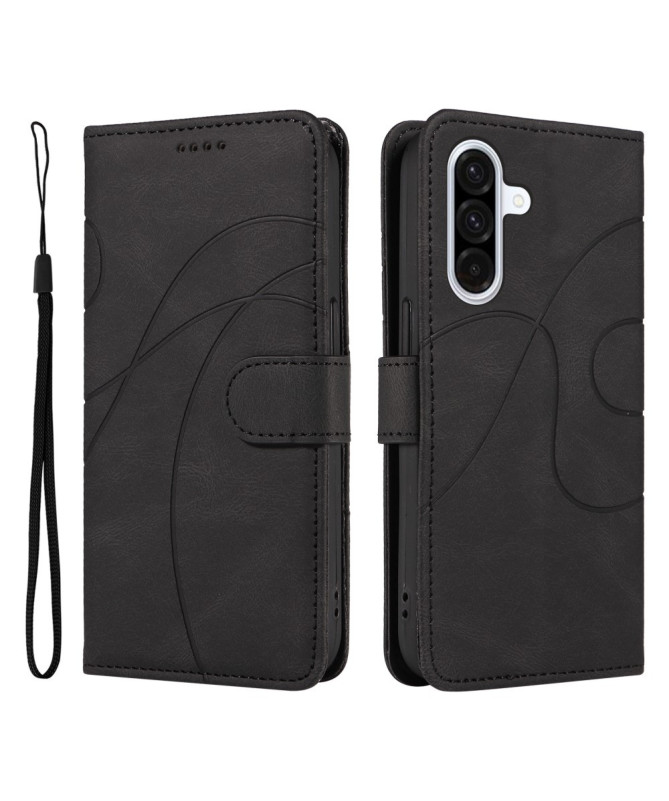 Housse Samsung Galaxy A56 5G simili cuir artistique