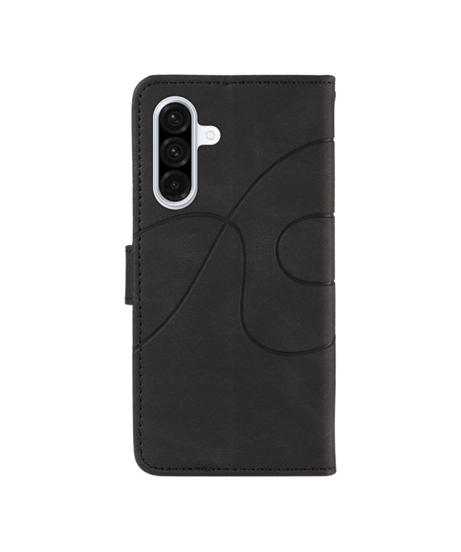 Housse Samsung Galaxy A56 5G simili cuir artistique