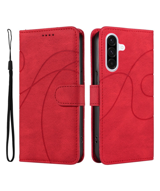 Housse Samsung Galaxy A56 5G simili cuir artistique