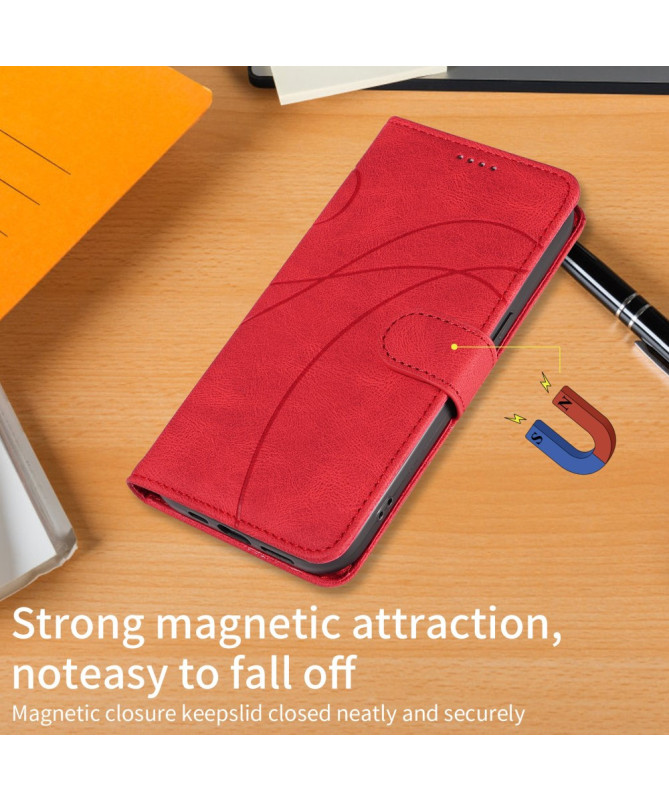 Housse Samsung Galaxy A56 5G simili cuir artistique