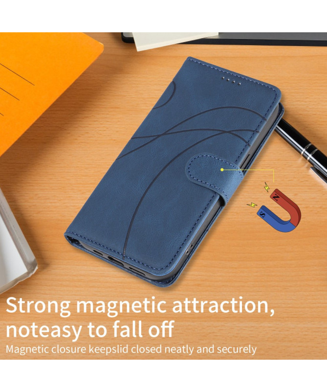 Housse Samsung Galaxy A56 5G simili cuir artistique