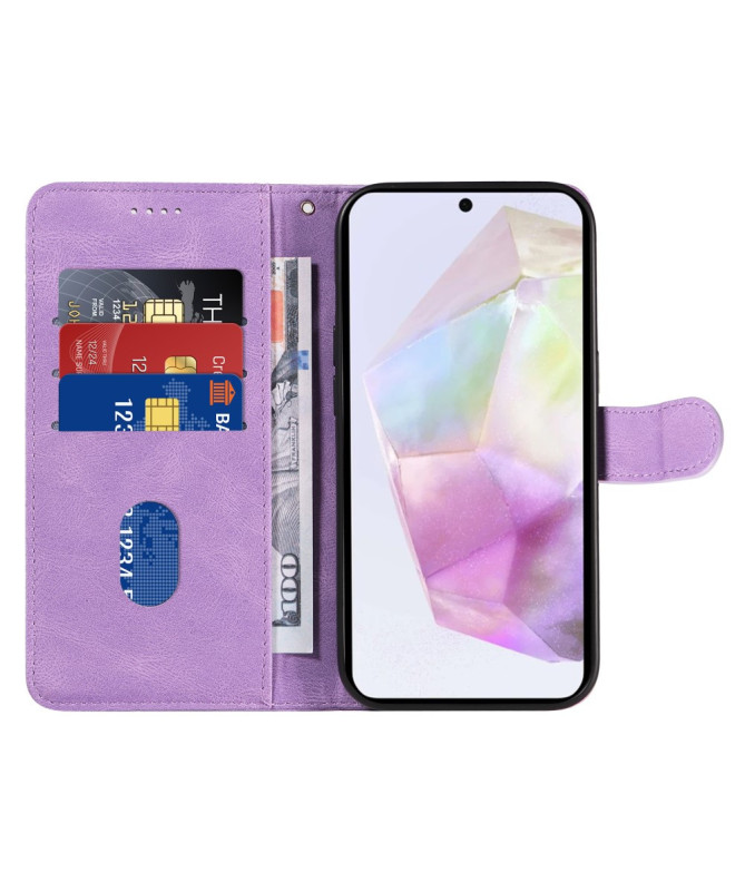 Housse Samsung Galaxy A56 5G simili cuir artistique