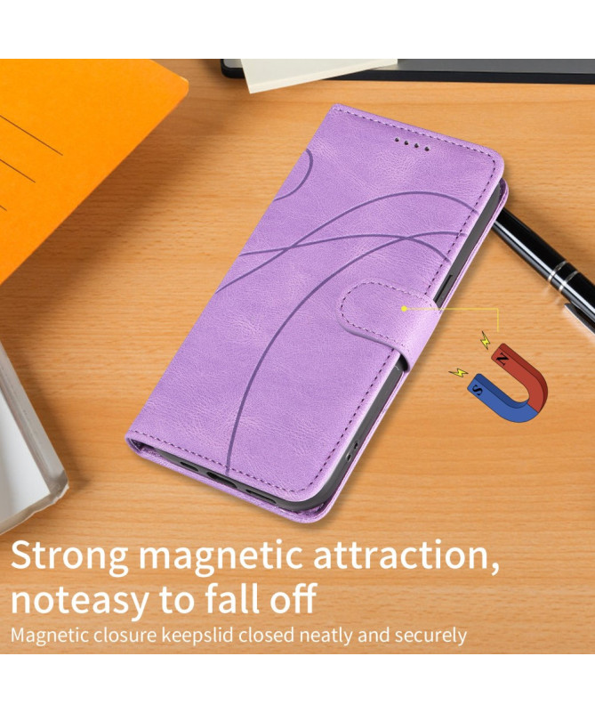 Housse Samsung Galaxy A56 5G simili cuir artistique