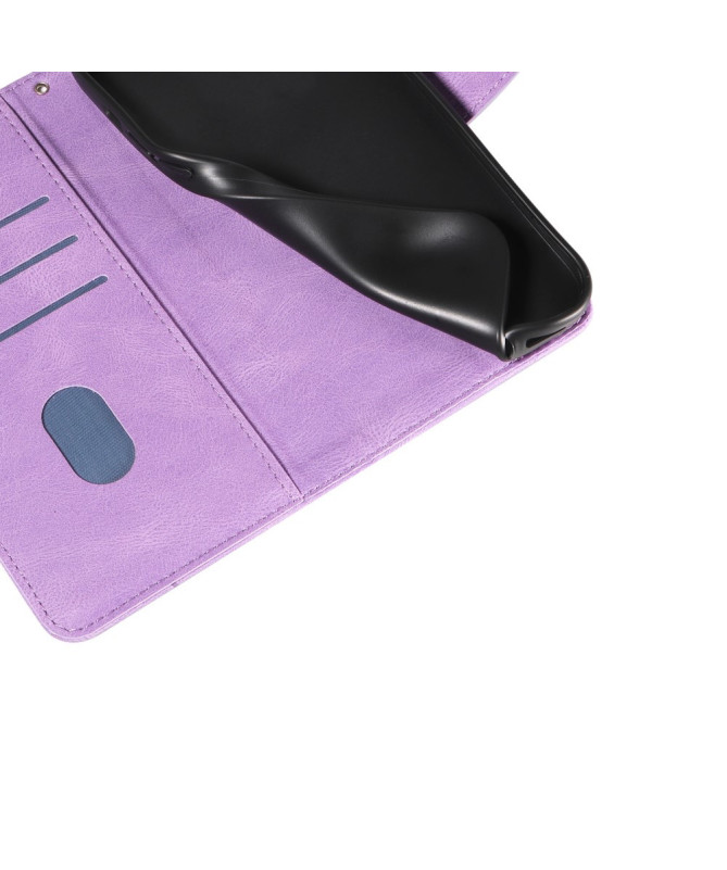 Housse Samsung Galaxy A56 5G simili cuir artistique