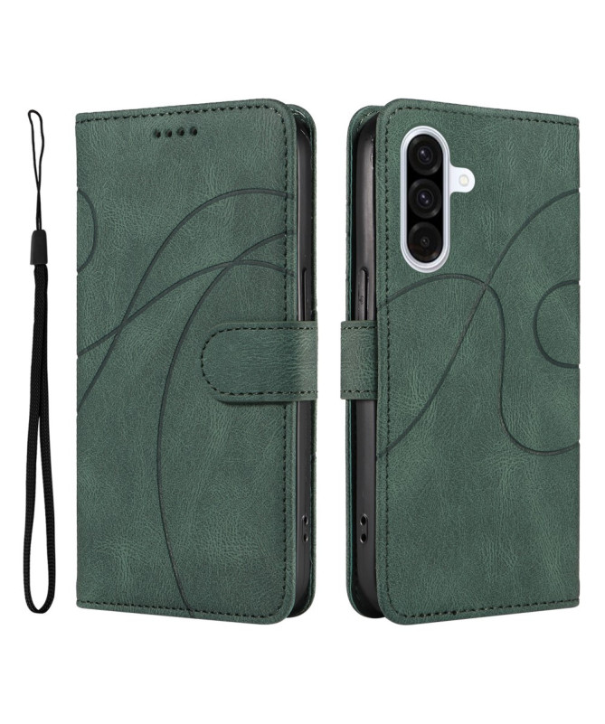 Housse Samsung Galaxy A56 5G simili cuir artistique