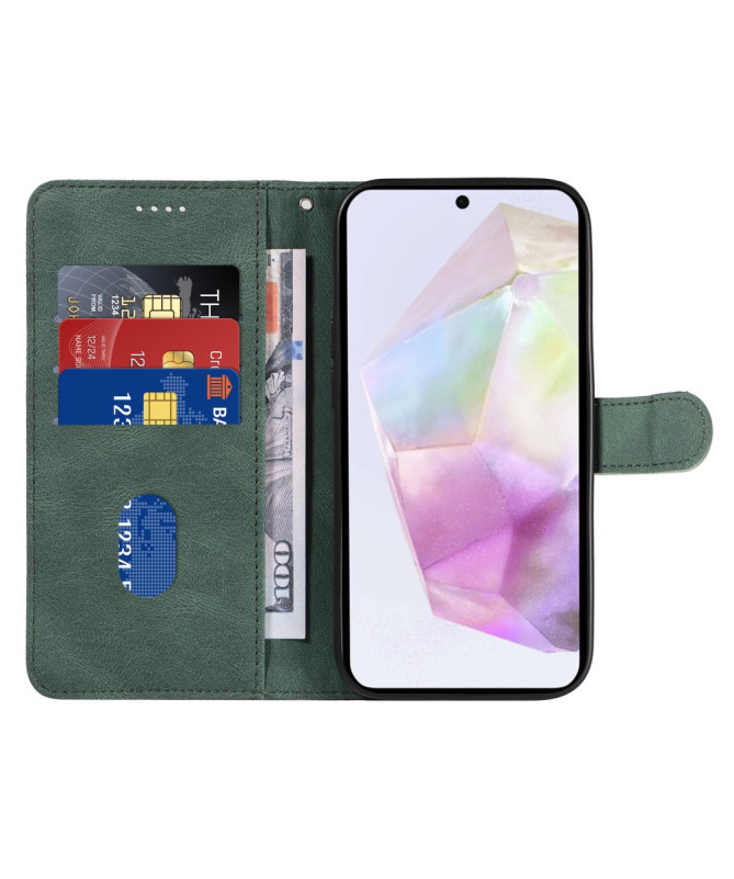 Housse Samsung Galaxy A56 5G simili cuir artistique