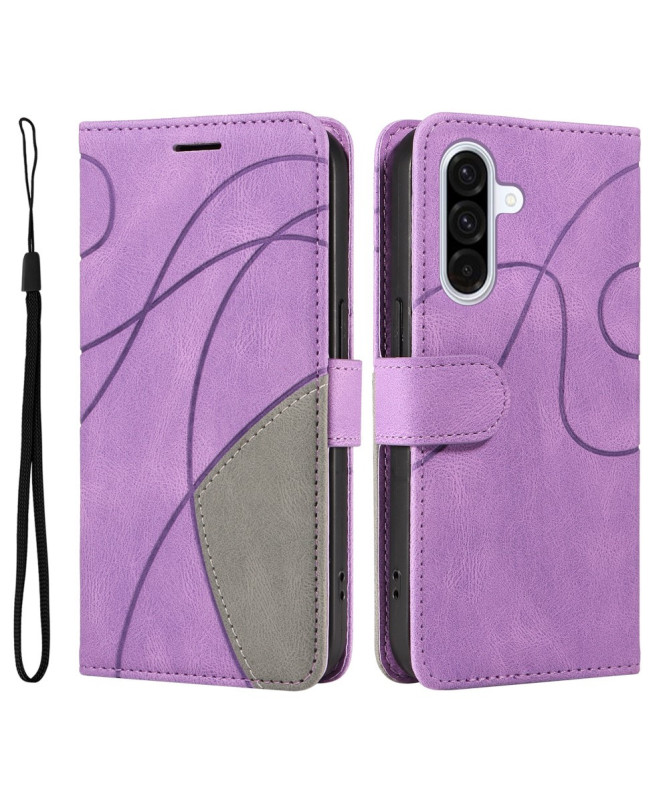 Housse Samsung Galaxy A56 5G Bicolore artistique