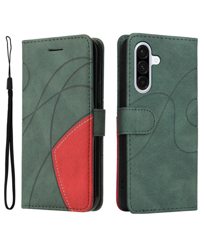 Housse Samsung Galaxy A56 5G Bicolore artistique