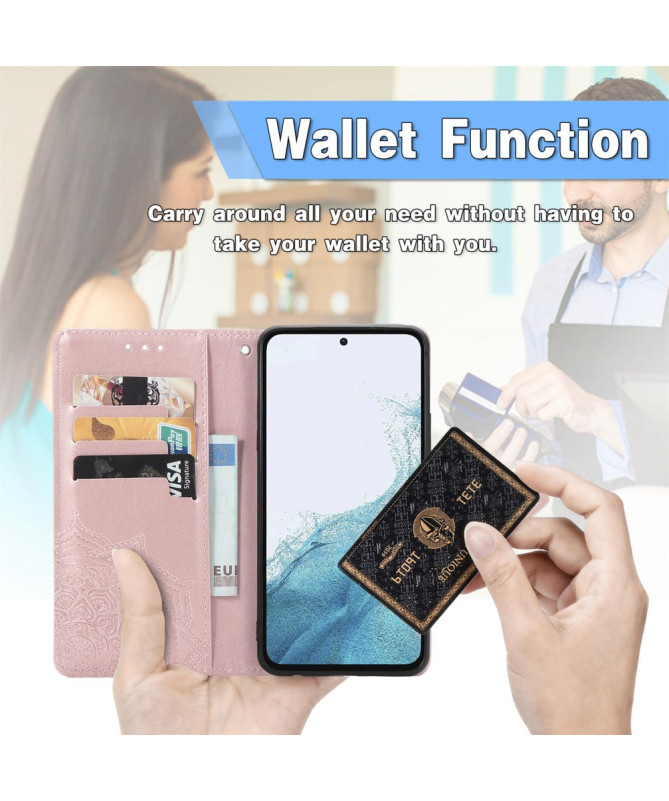 Housse Samsung Galaxy A56 5G Mandala Rétro