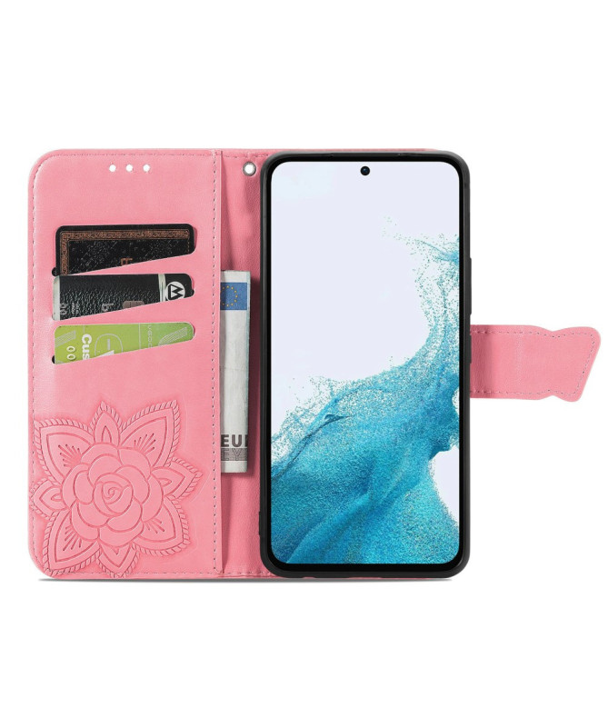 Housse Samsung Galaxy A56 5G Papillon Relief