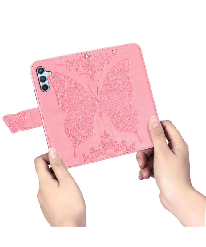 Housse Samsung Galaxy A56 5G Papillon Relief