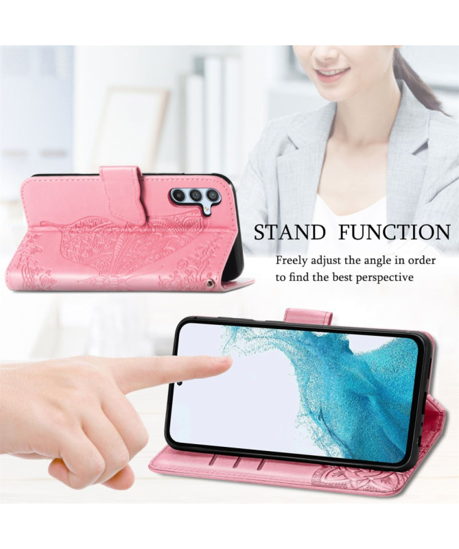 Housse Samsung Galaxy A56 5G Papillon Relief