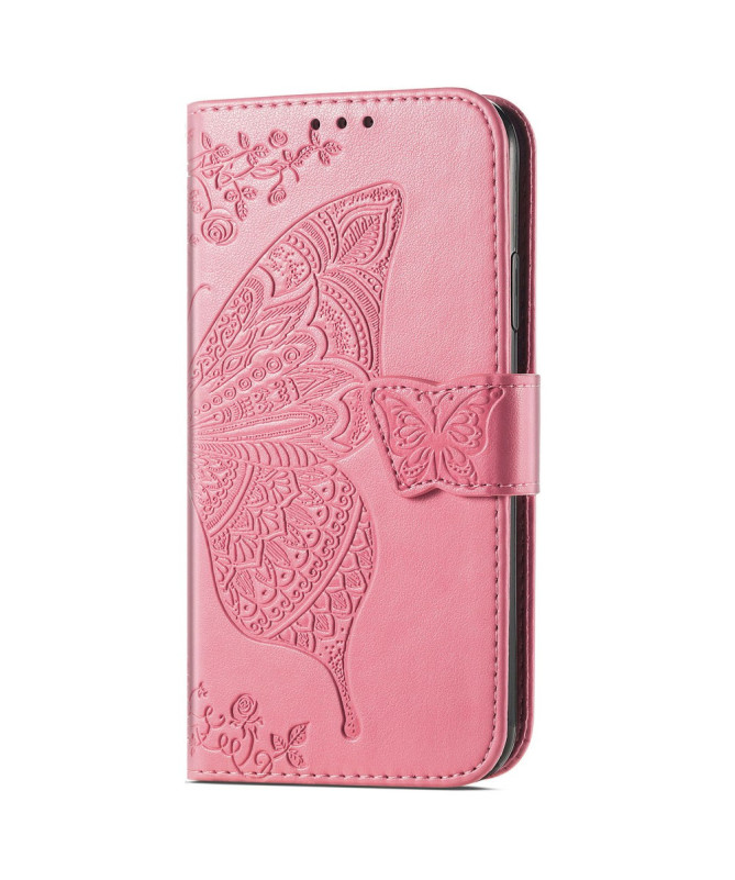 Housse Samsung Galaxy A56 5G Papillon Relief