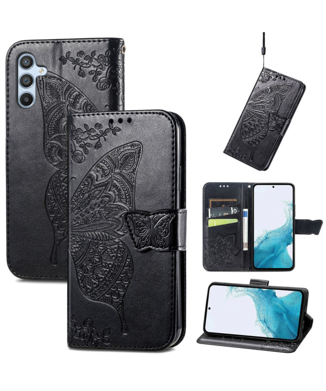 Housse Samsung Galaxy A56 5G Papillon Relief