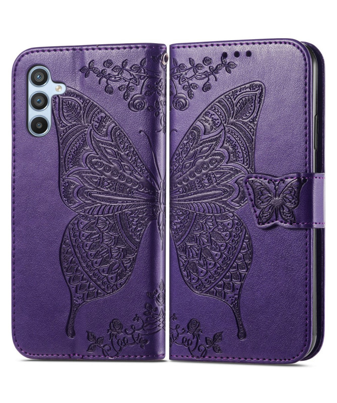 Housse Samsung Galaxy A56 5G Papillon Relief