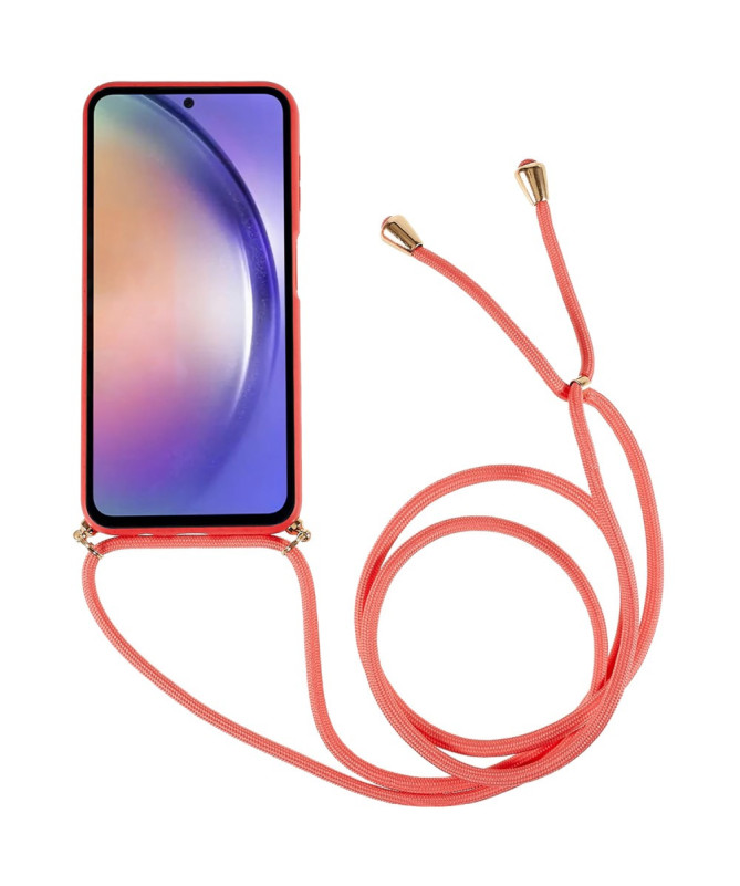 Coque Samsung Galaxy A56 5G avec cordon bandoulière