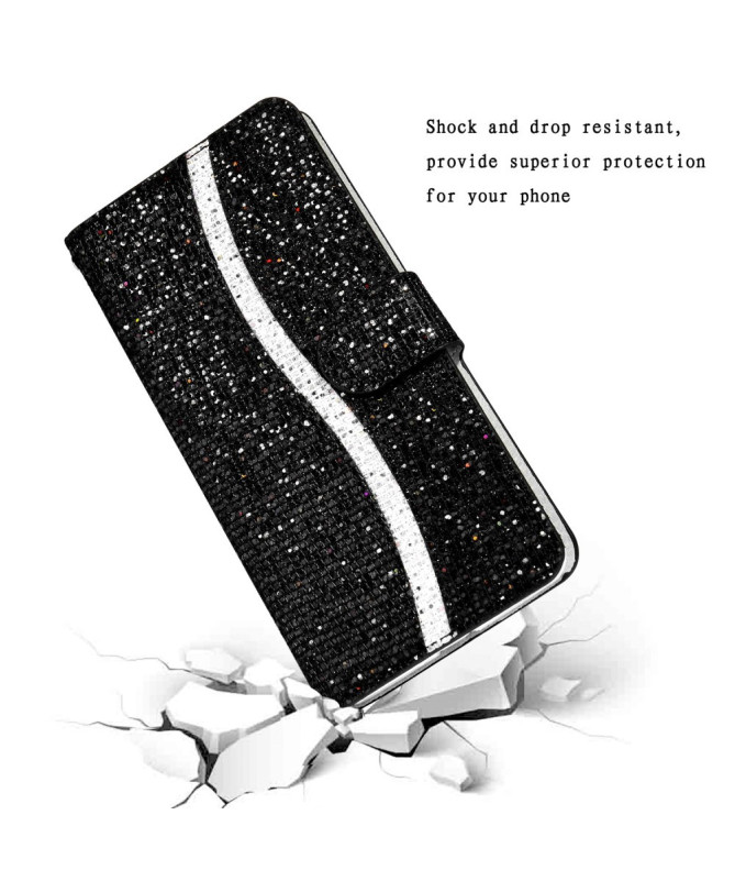 Housse Samsung Galaxy A56 5G Glitter Porte Cartes