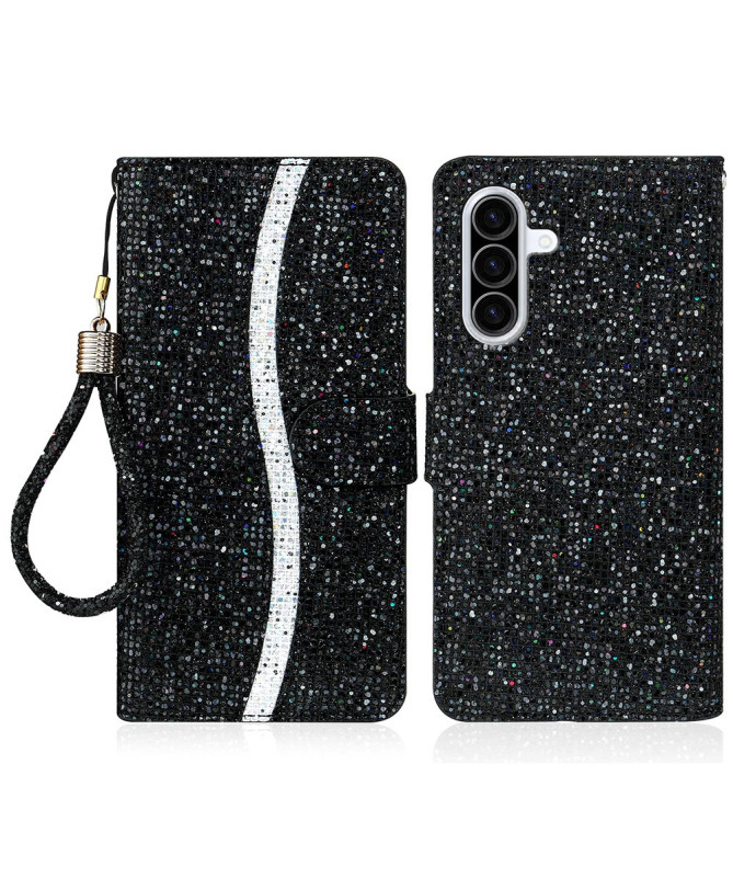 Housse Samsung Galaxy A56 5G Glitter Porte Cartes