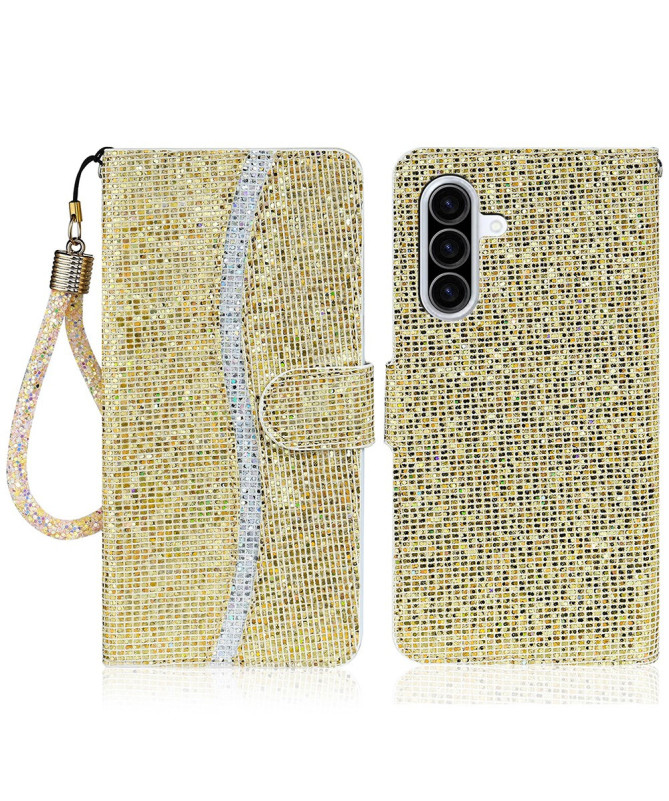 Housse Samsung Galaxy A56 5G Glitter Porte Cartes