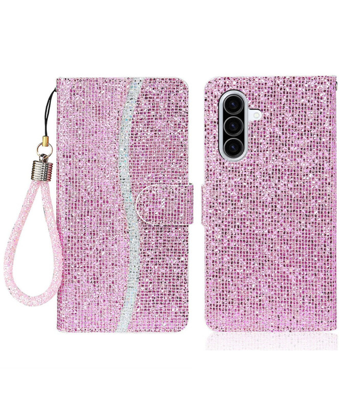 Housse Samsung Galaxy A56 5G Glitter Porte Cartes