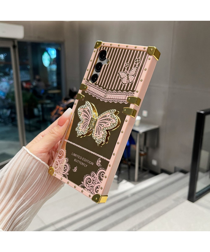 Coque Samsung Galaxy A36 5G / A56 5G papillon luxe édition limitée