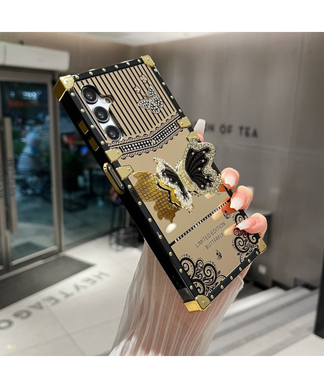 Coque Samsung Galaxy A36 5G / A56 5G papillon luxe édition limitée