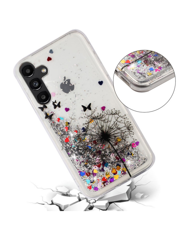 Coque Samsung Galaxy A56 5G pissenlit flottant Cœur libre