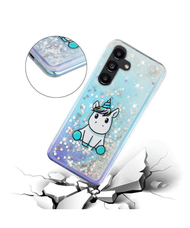 Coque Samsung Galaxy A56 5G Licorne Magique Pailletée
