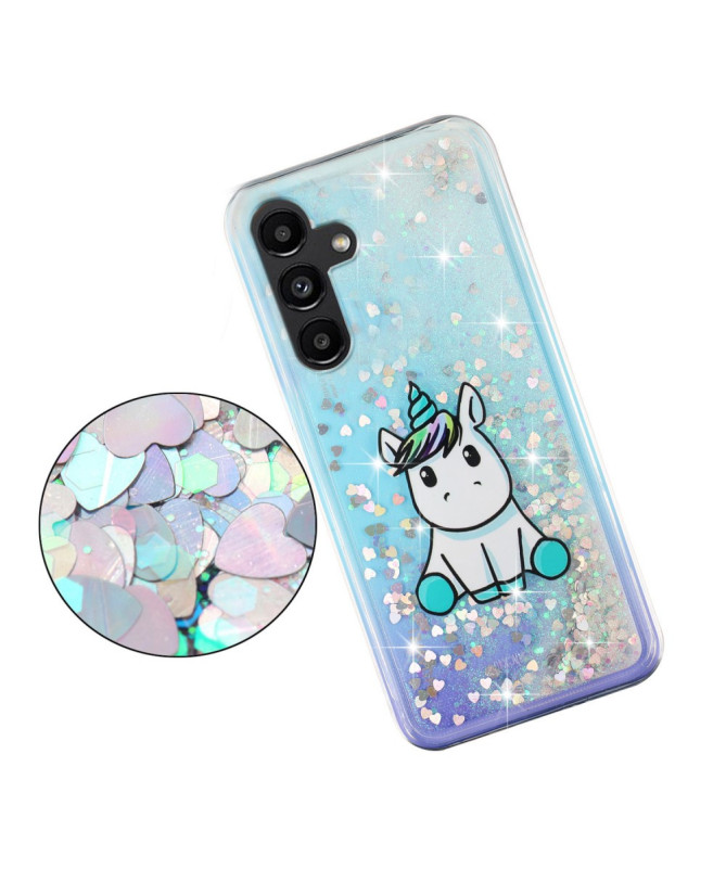 Coque Samsung Galaxy A56 5G Licorne Magique Pailletée
