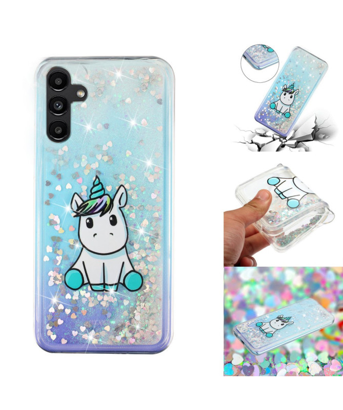 Coque Samsung Galaxy A56 5G Licorne Magique Pailletée