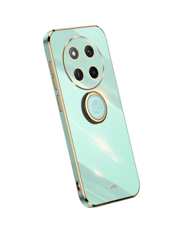 Coque Honor Magic 7 Lite | Support Anneau Doré TPU