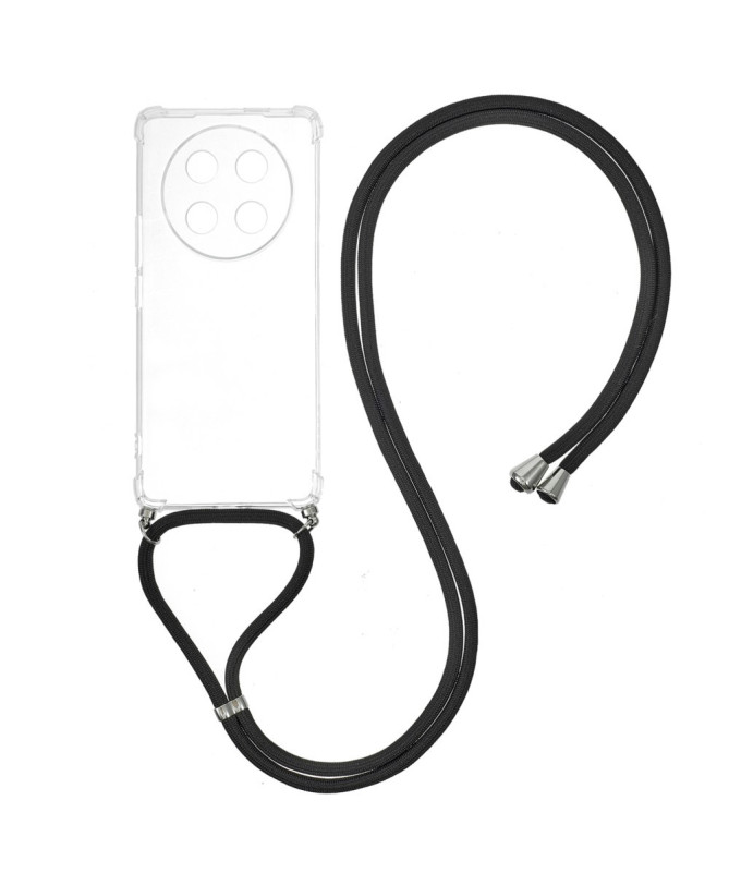 Coque Honor Magic 7 Lite transparente avec cordon | Cléos