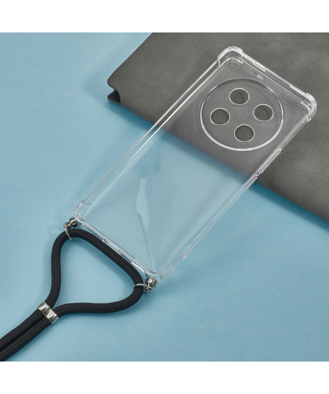Coque Honor Magic 7 Lite transparente avec cordon | Cléos
