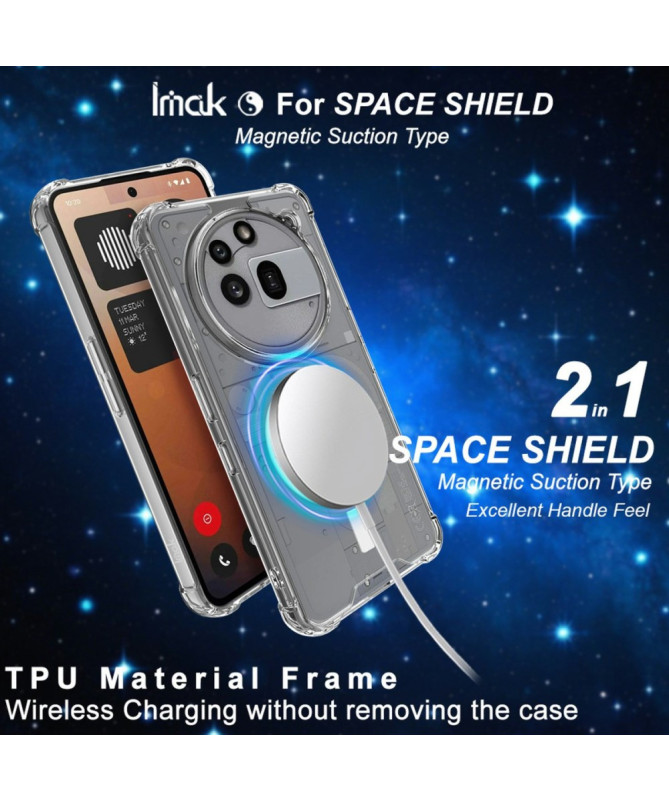 Coque Nothing Phone (3a) Pro Compatible MagSafe Transparente | IMAK