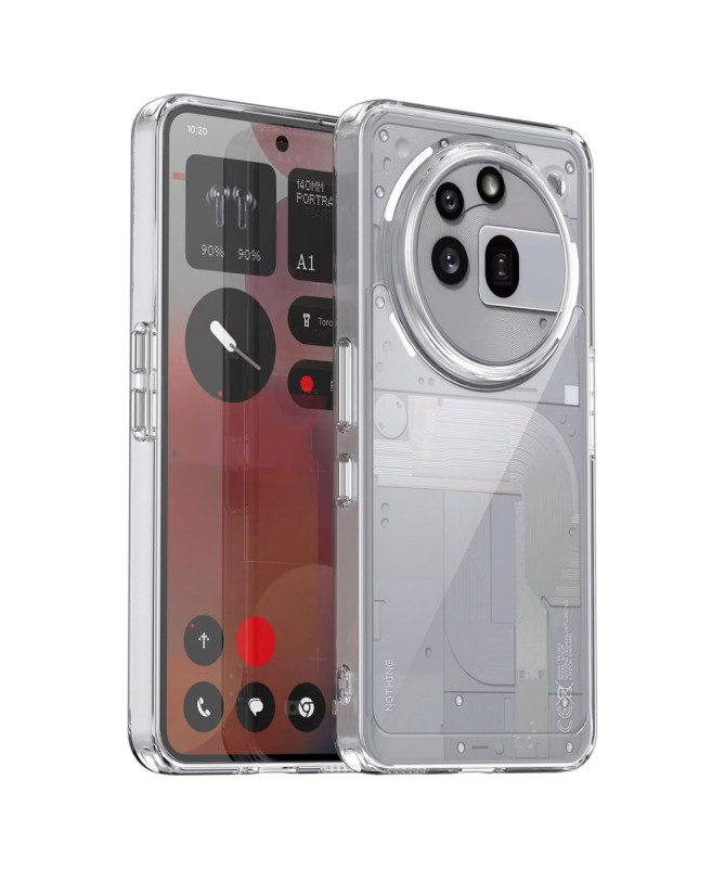 Coque Nothing Phone (3a) Pro | Crystal Defense avec Verre Trempé