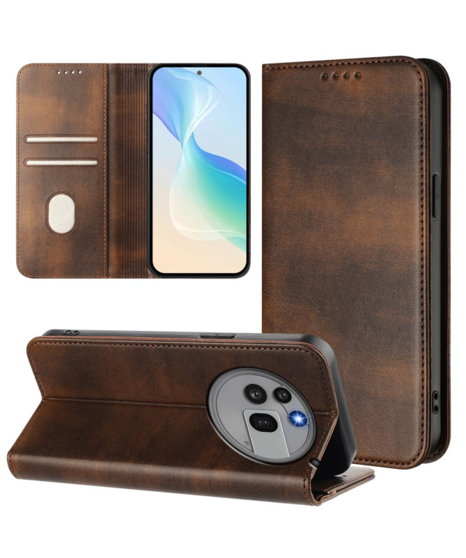 Flip Cover Nothing Phone (3a) Pro Effet Cuir Rétro | GAVEL